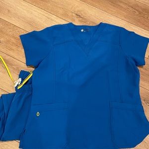 WonderWink 4 stretch scrub set XL, Reg Length